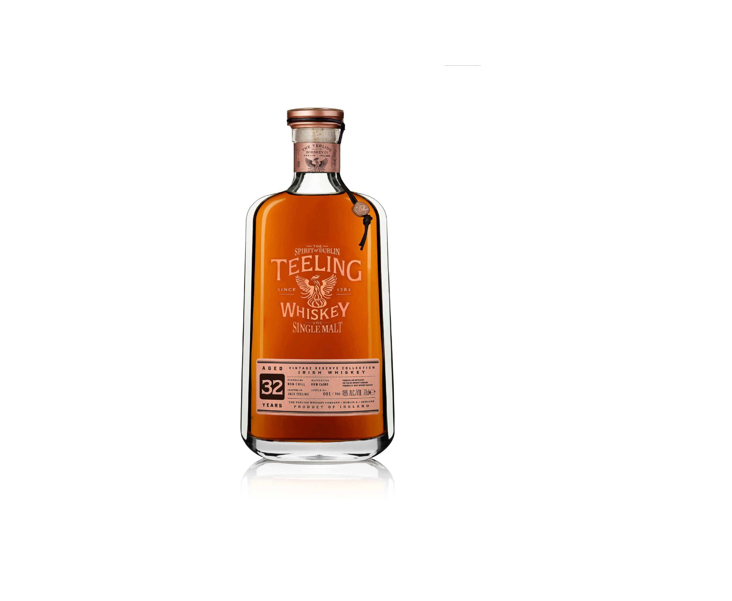 Teeling Whiskey S 32 Year Old Single Malt Rum Cask Finish Product Launch Just Drinks