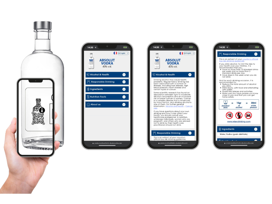 Pernod Ricard to trial QR codes to display responsible drinking info