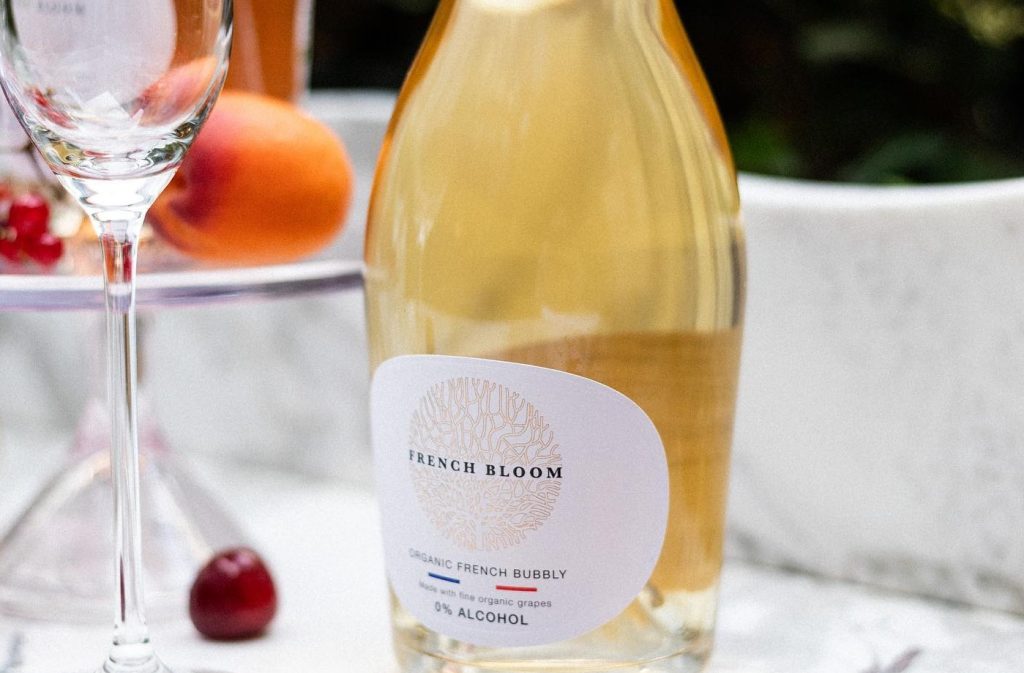 French Bloom’s alcohol-free organic sparkling wine