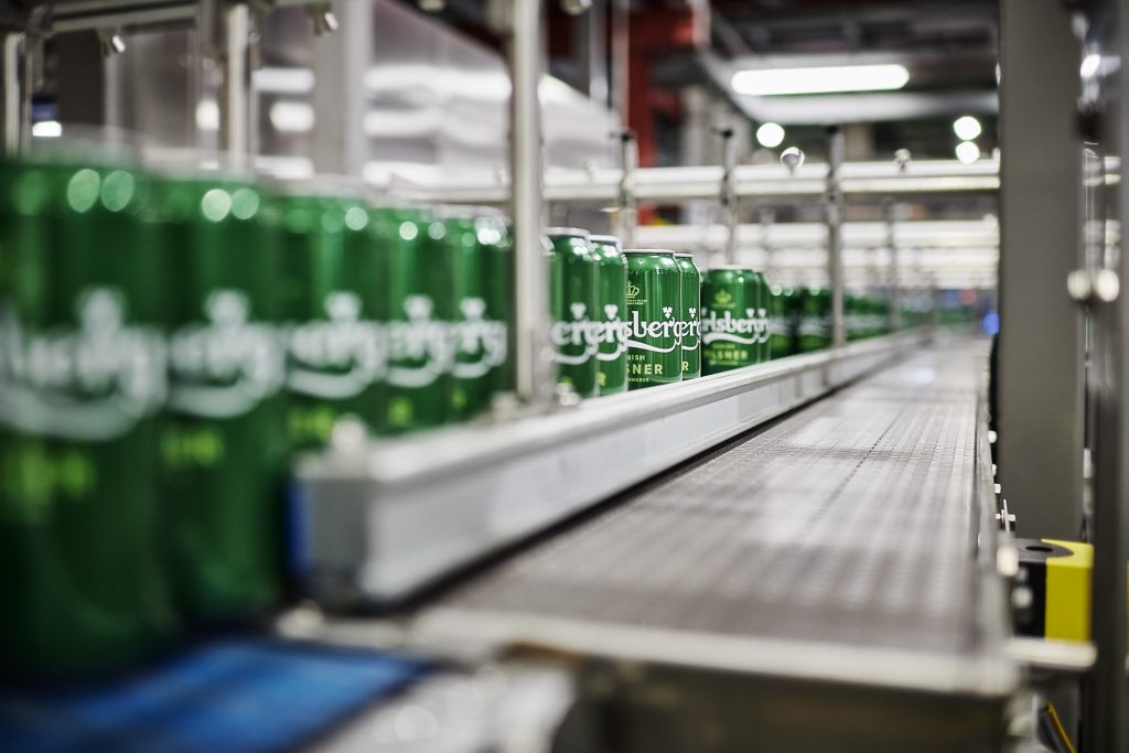 Carlsberg production line