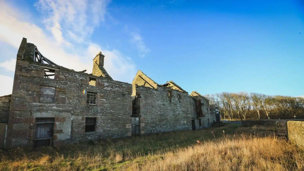 Castletown Mill ruin in 2020. Credit Dunnet Bay Distillers